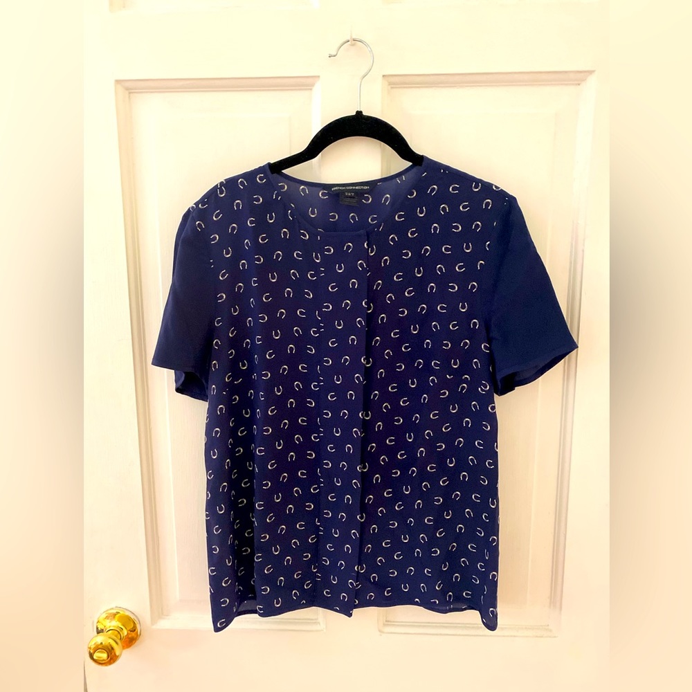 French Connection Silk Top